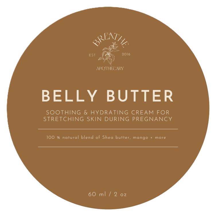 Belly Butter label