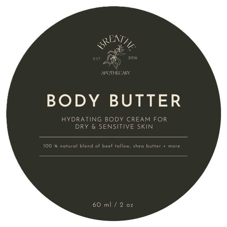 Body Butter label